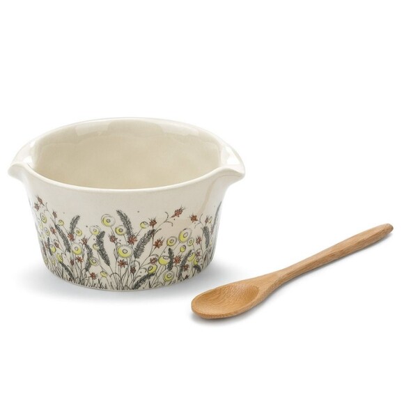 NWT Demdaco 'Enjoy Every Moment' Appetizer Bowl with Spoon - Picture 4 of 12